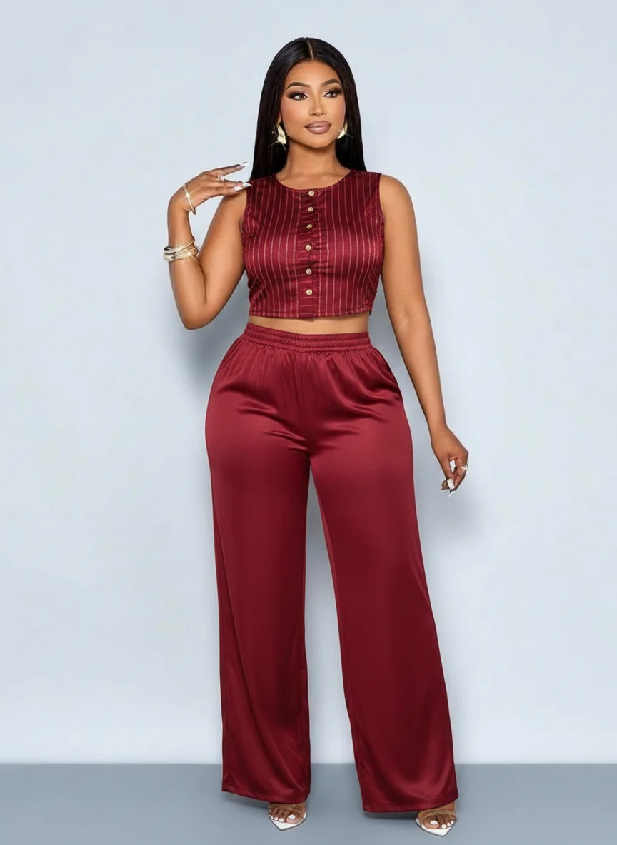 Plain Two-Piece Sets